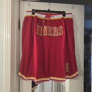 NINERS MENS SHORTS XXXL